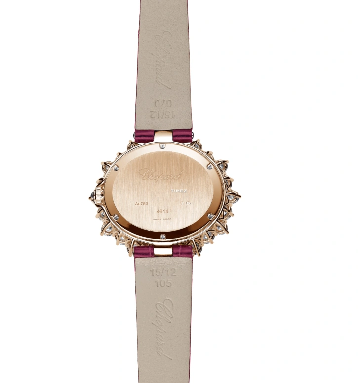 Chopard,L'HEURE DU DIAMANT 40x35mm,40x35mm,Rose Gold,White,Automatic,42hours,In-house Caliber,13A390,13A390-5100
