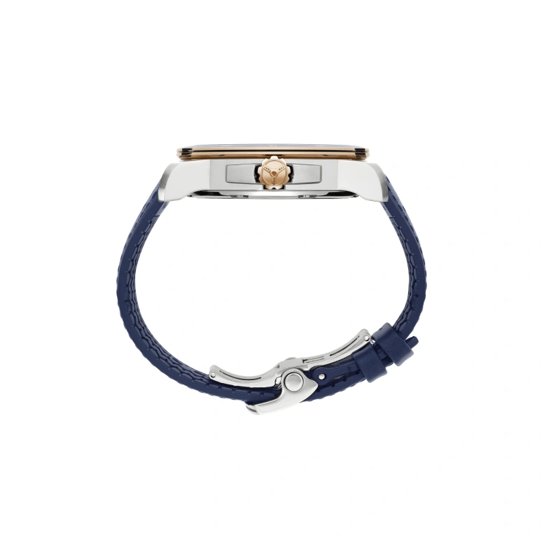 Chopard,Mille Miglia 43mm,43mm,Stainless Steel,Luminous,White,Blue,Automatic,60hours,In-house Caliber,168566,168566-6002