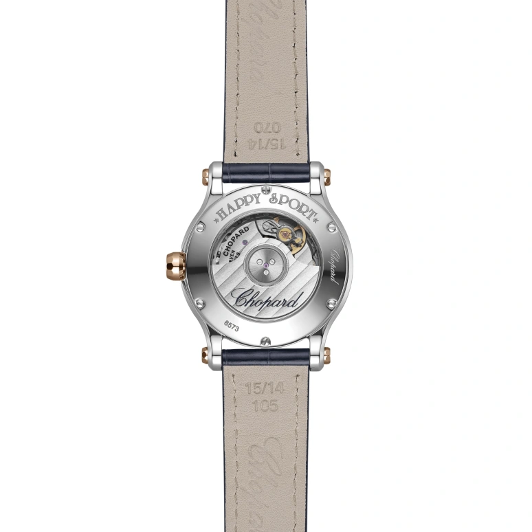 Chopard,Happy Sport 30mm,30mm,Stainless Steel,Rose,Automatic,42hours,In-house Caliber,278573,278573-6027