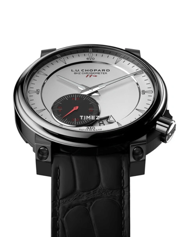 Chopard,L.U.C 42mm,42mm,Titanium,White,Automatic,Day,60hours,161938,161938-3001