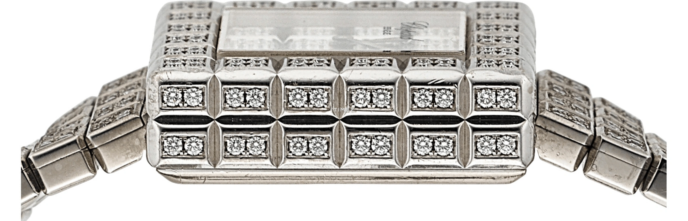 Chopard,Ice Cube' 30mm,30mm,White Gold,Silver,Quartz,Square,10,10/6815-20