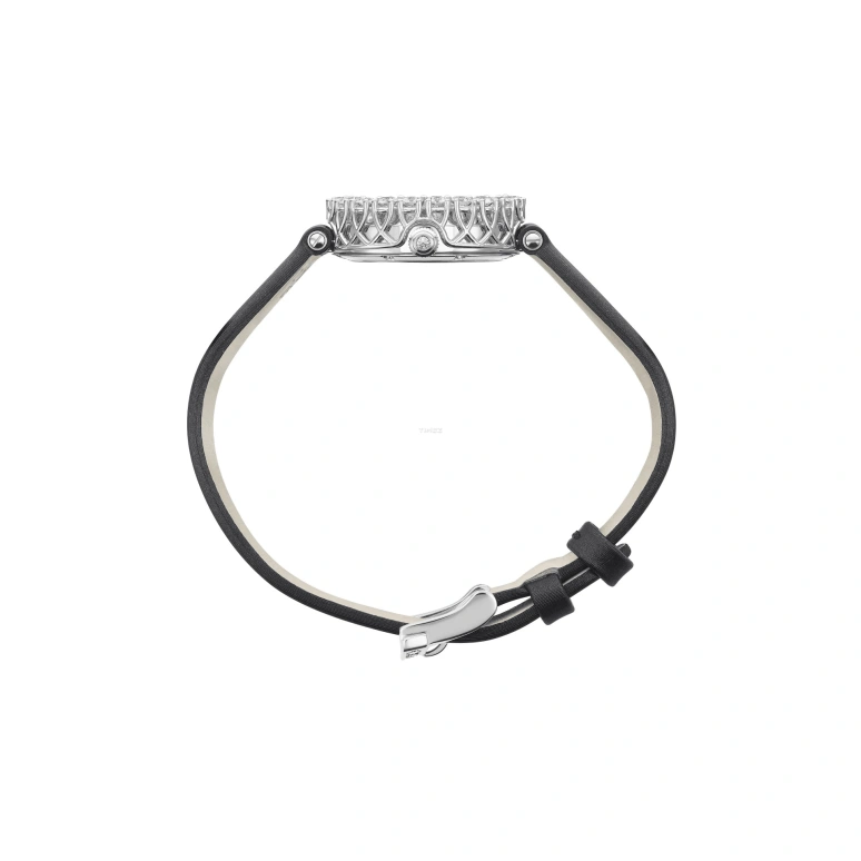 Chopard,L'HEURE DU DIAMANT 26mm,26mm,White Gold,Silver,Handwound,Round,13A178,13A178-1306