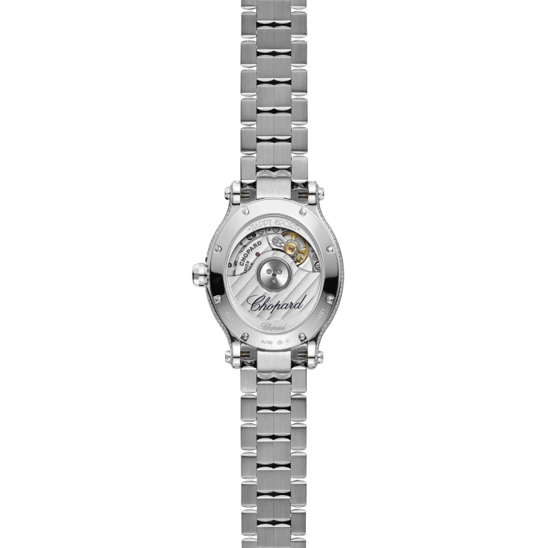 Chopard,Happy Sport 31x29mm,31x29mm,White Gold,White,Automatic,42hours,In-house Caliber,275372,275372-1002