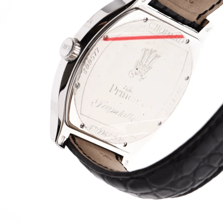 Chopard,L.U.C 40mm,40mm,White Gold,Black,Automatic,Sapphire,Crystal Glass,Tonneau,16,16/2235