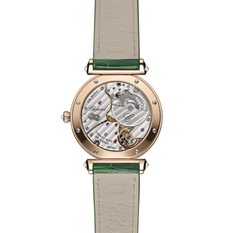 Chopard,IMPERIALE 36mm,36mm,Rose Gold,Green,Automatic,65hours,In-house Caliber,385377,385377-5002