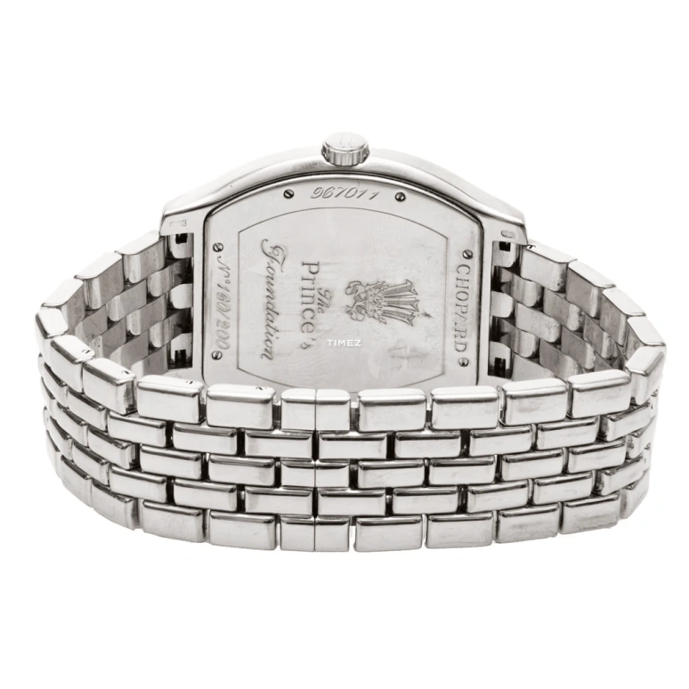 Chopard,L.U.C 40mm,40mm,White Gold,Silver,Automatic,Sapphire,Tonneau,15,15/2235