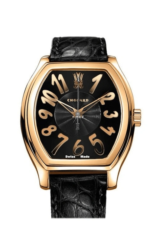 Chopard,L.U.C 40x48mm,40x48mm,Rose Gold,Black,Automatic,Sapphire,Tonneau,162235,162235-5006
