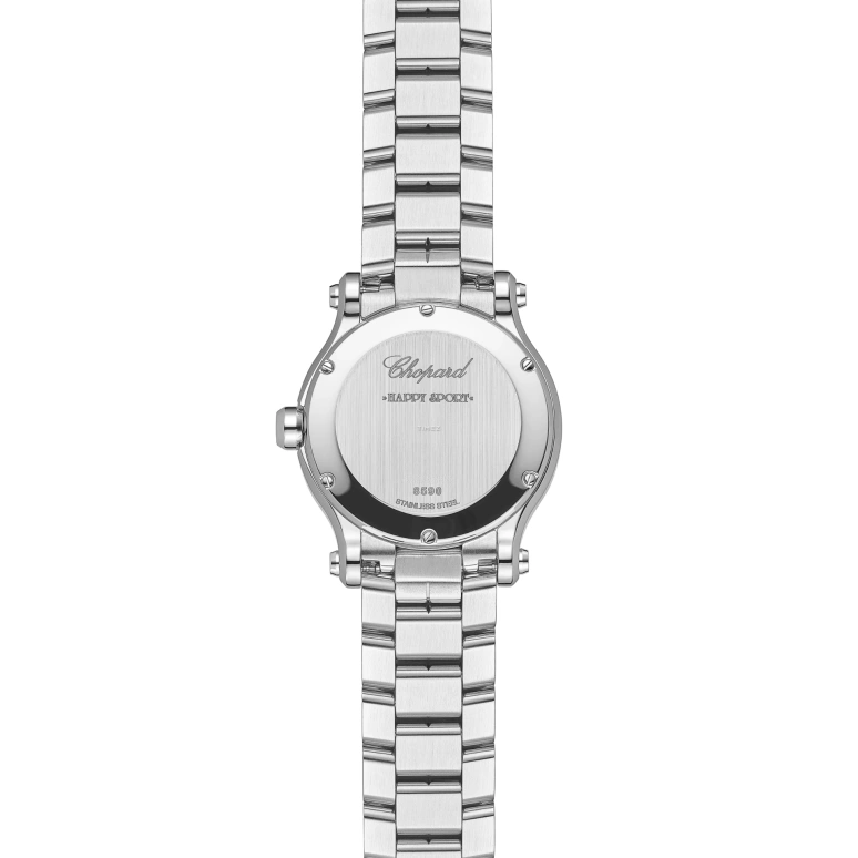 Chopard,Happy Sport 30mm,30mm,Stainless Steel,Green,Quartz,Sapphire,Crystal Glass,Round,278590,278590-3013