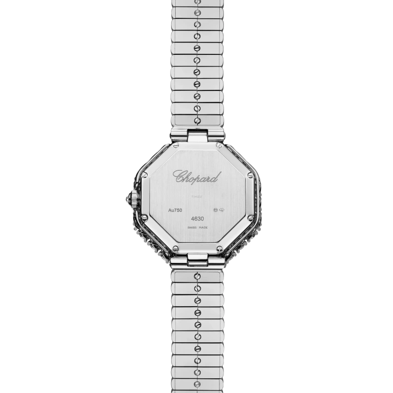Chopard,L'HEURE DU DIAMANT 32mm,32mm,White Gold,White,Automatic,Octagon,Silver,10A097,10A097-1404