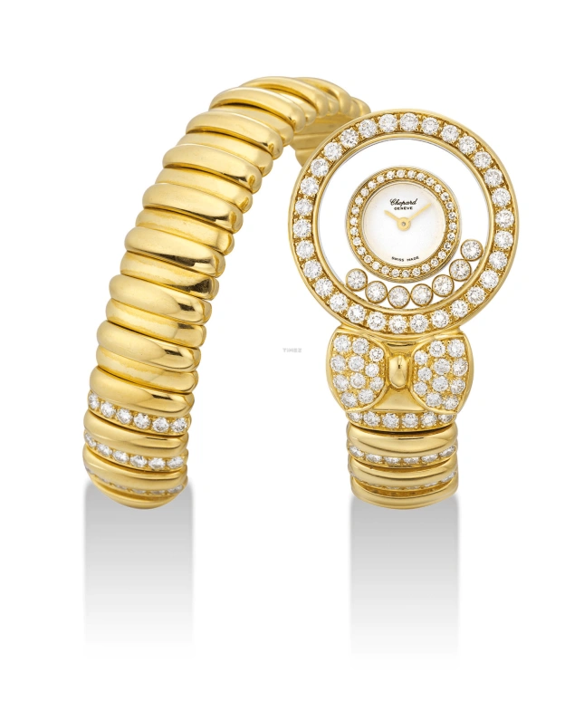 Chopard,Happy Diamonds 27mm,27mm,Yellow Gold,White,Quartz,Round,Gold,20,20/5533