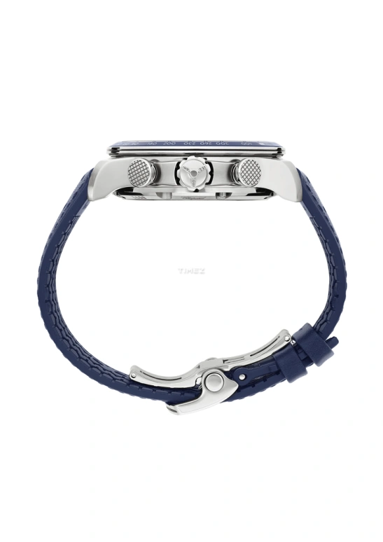 Chopard,Mille Miglia 44mm,44mm,Stainless Steel,Luminous,White,Blue,Red,Automatic,Chronograph,Day,168571,168571-3007