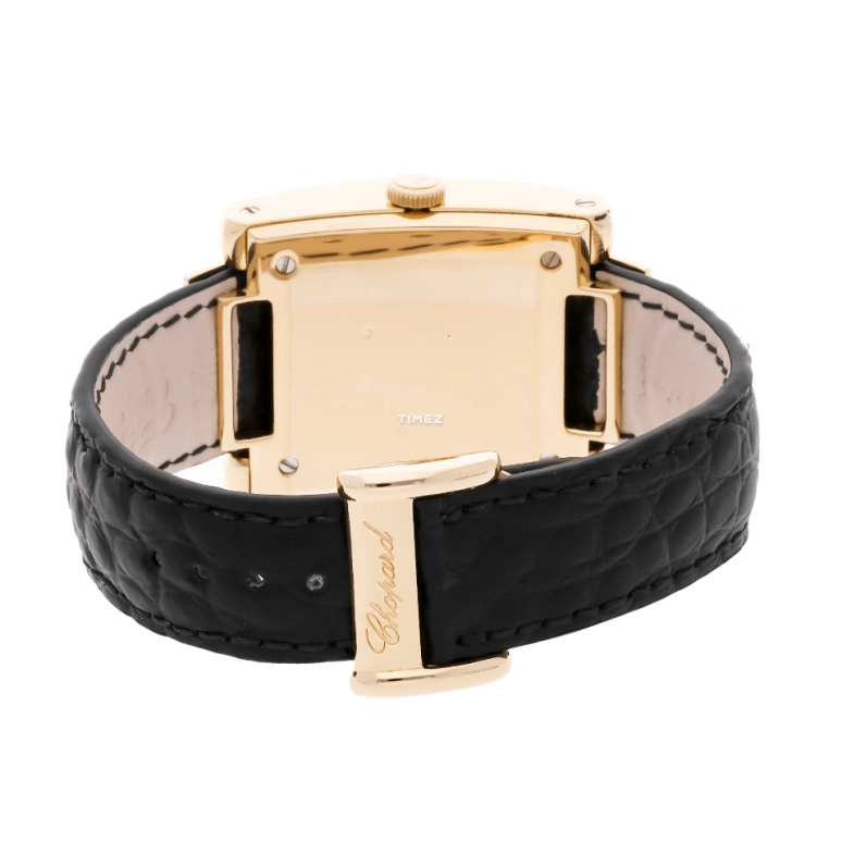 Chopard,La Strada 23x34mm,23x34mm,Yellow Gold,White,Quartz,Rectangular,Gold,41,41/7423/8