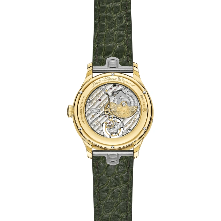Chopard,L.U.C 40.50mm,40.50mm,Yellow Gold,Green,Automatic,Perpetual Calendar,Leap Year,Month,Date,65hours,In-house Caliber,161989,161989-0001