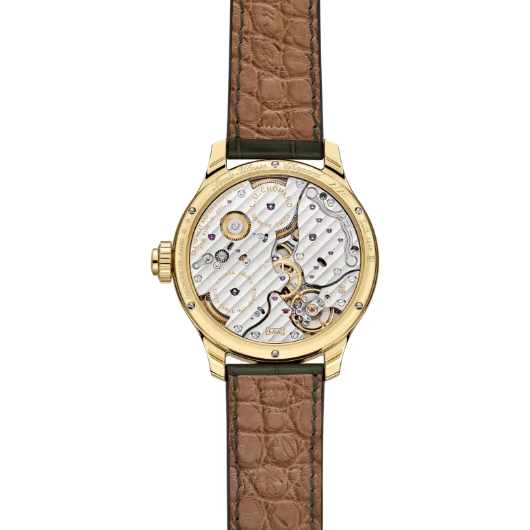 Chopard,L.U.C 42.50mm,42.50mm,Yellow Gold,Transparent,Handwound,60hours,In-house Caliber,161947,161947-0002