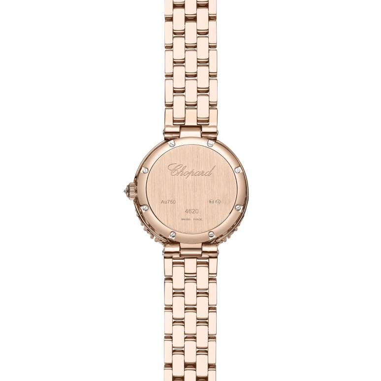 Chopard,L'HEURE DU DIAMANT 26mm,26mm,Rose Gold,White,Sapphire,Crystal Glass,10A178,10A178-5606