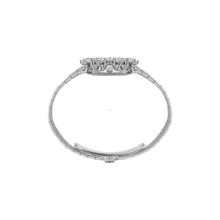 Chopard,L'HEURE DU DIAMANT 30mm,30mm,White Gold,Silver,Handwound,Round,10A391,10A391-1300