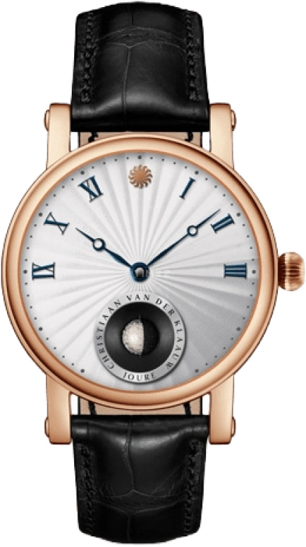 Christiaan van der Klaauw,Astronomical Masterpieces 40mm,40mm,Rose Gold,Silver,Automatic,Moonphase,Month,Date,CVDK7382