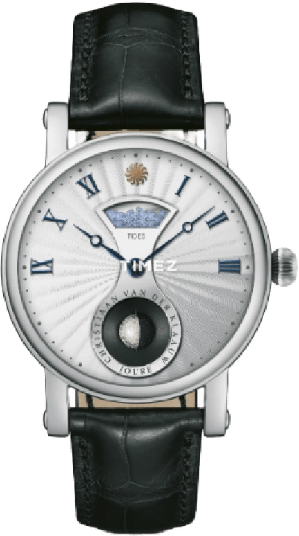 Christiaan van der Klaauw,Astronomical Masterpieces 40mm,40mm,Stainless Steel,Silver,Automatic,Moonphase,Tide,CKRS3324