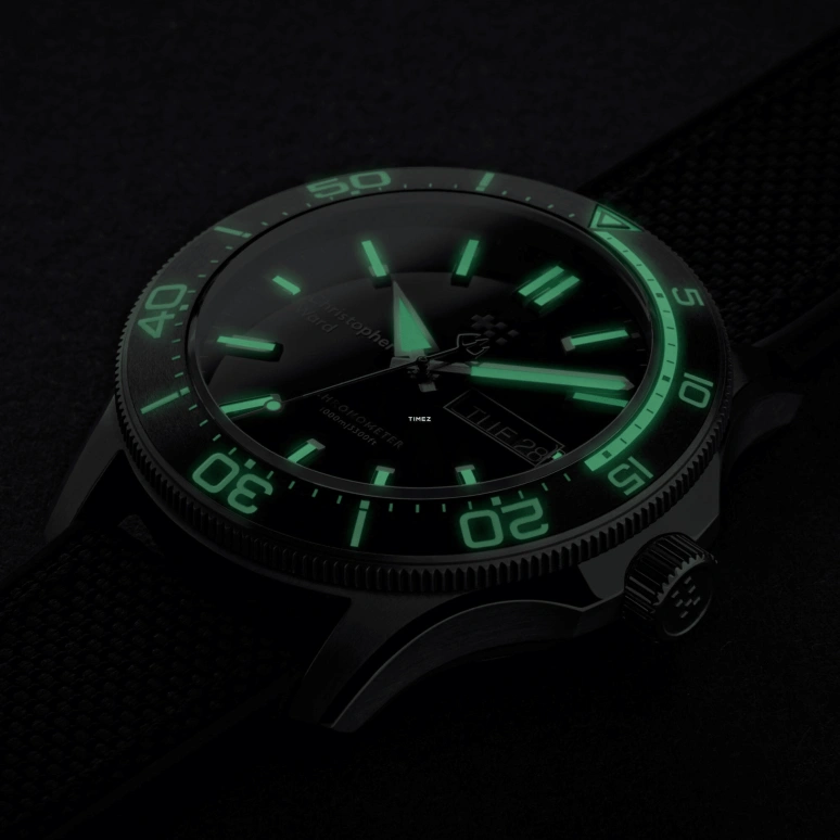 Christopher Ward,C60 42mm,42mm,Titanium,Black,Automatic,Date,Day,C60,C60-42ADD3-T0KK0-HK