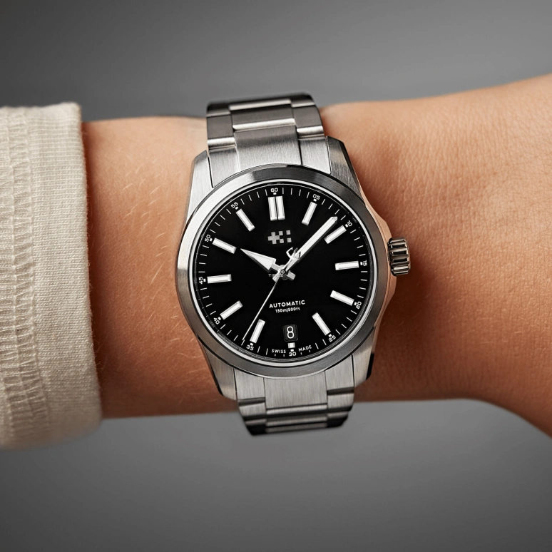 Christopher Ward,C63 36mm,36mm,Stainless Steel,Black,Automatic,Day,38hours,C63,C63-36ADA3-S00K1-B0