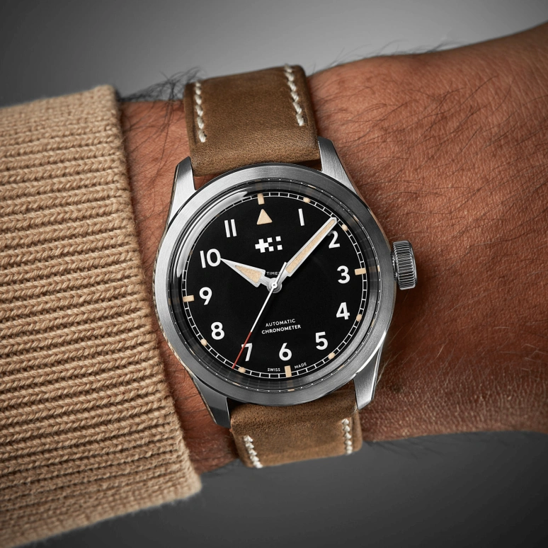 Christopher Ward,C65 38mm,38mm,Stainless Steel,Black,Automatic,38hours,Sapphire,Crystal Glass,C65,C65-38A3H3-S00K0-VC