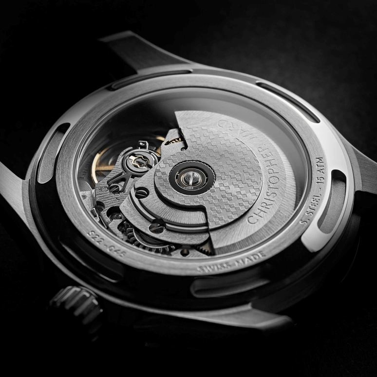 Christopher Ward,C63 36mm,36mm,Stainless Steel,White,Automatic,Day,38hours,C63,C63-36ADA3-S00W0-B0