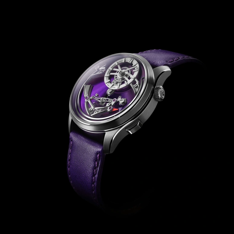 Christopher Ward,C1 41mm,41mm,Titanium,Purple,Automatic,Hour Strike,Function Selector,C01,C01-41APT0-T00P0-B0