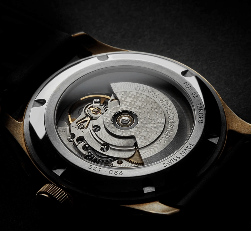 Christopher Ward,C65 41mm,41mm,Bronze,Blue,Automatic,Day,38hours,C65,C65-41ADC2-BPBB0-VT