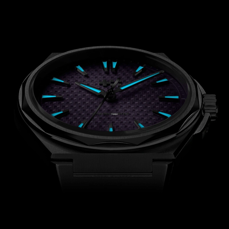 Christopher Ward,The Twelve 36mm,36mm,Titanium,Purple,Automatic,38hours,Sapphire,Crystal Glass,C12,C12-36AHC1-T00P0-RK