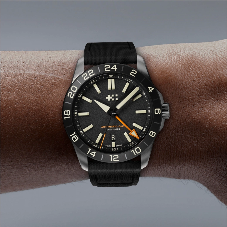 Christopher Ward,C63 41mm,41mm,Stainless Steel,Ceramic,Black,Automatic,Day,Dule Time,C63,C63-41AGM4-S0KK0-NKX