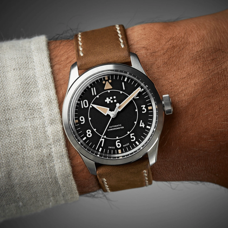 Christopher Ward,C65 38mm,38mm,Stainless Steel,Black,Automatic,38hours,Sapphire,Crystal Glass,C65,C65-38A3H3-S00K1-VC