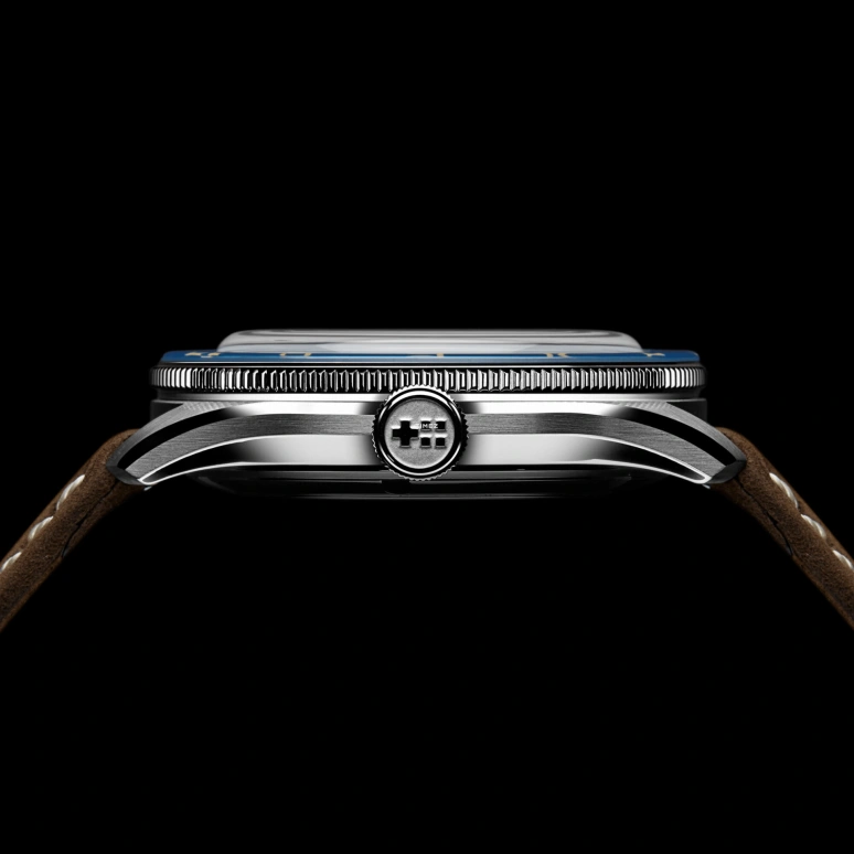 Christopher Ward,C65 41mm,41mm,Stainless Steel,Cream,Automatic,Day,Dule Time,C65,C65-41AGM2-S0BE1-VT