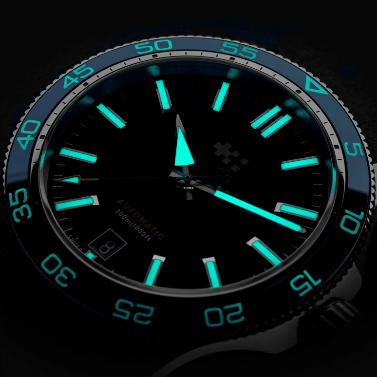 Christopher Ward,C60 42mm,42mm,Stainless Steel,Ceramic,Blue,Automatic,Day,38hours,C60,C60-42ADA31S0BB1-RO2