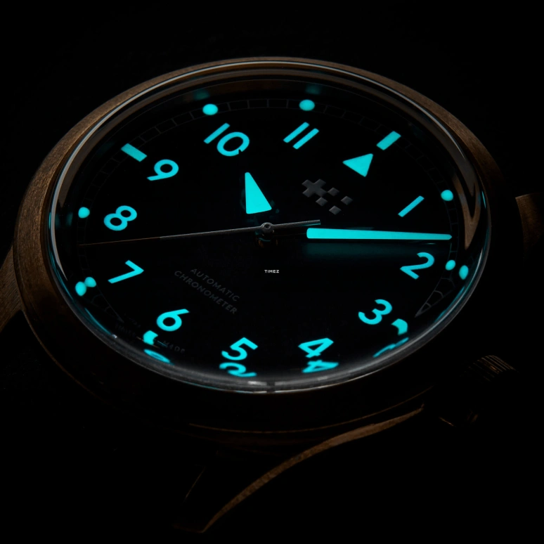 Christopher Ward,C65 38mm,38mm,Bronze,Black,Automatic,38hours,Sapphire,Crystal Glass,C65,C65-38A3H3-BP0K0-VT