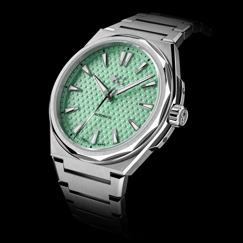 Christopher Ward,The Twelve 36mm,36mm,Stainless Steel,Green,Automatic,38hours,Sapphire,Crystal Glass,C12,C12-36A3H1-S00V0-RV