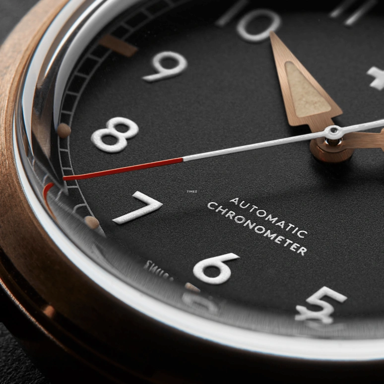Christopher Ward,C65 38mm,38mm,Bronze,Black,Automatic,38hours,Sapphire,Crystal Glass,C65,C65-38A3H3-B00K0-VT