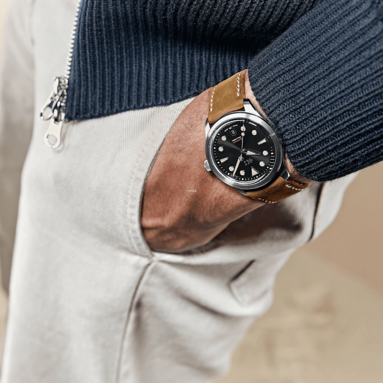 Christopher Ward,C65 38mm,38mm,Stainless Steel,Black,Automatic,Day,38hours,C65,C65-38ADA3-S00K0-WC