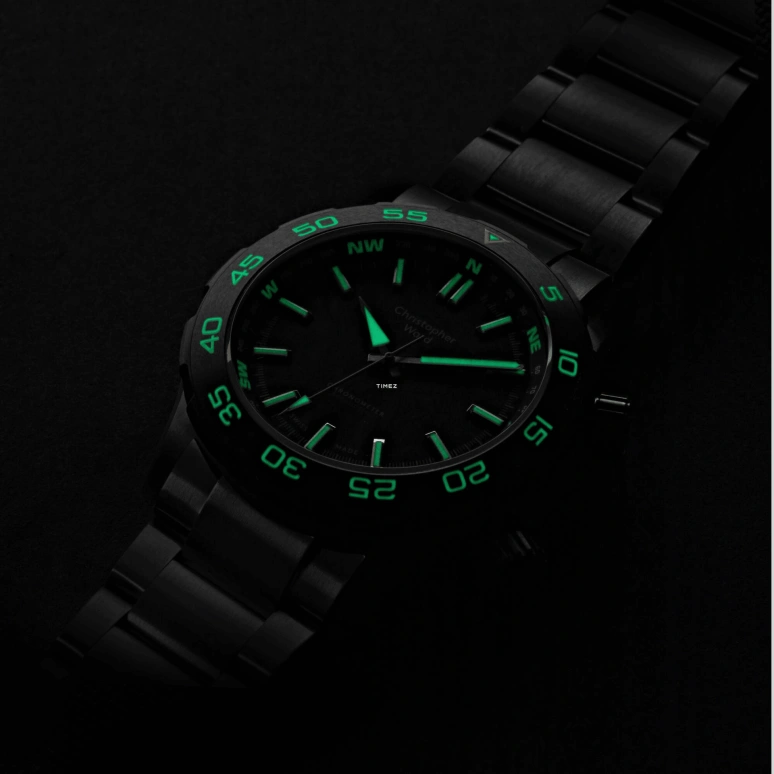 Christopher Ward,C60 42mm,42mm,Stainless Steel,Black,Automatic,38hours,Sapphire,Crystal Glass,C60,C60-42A3H1-SGKK0-BG