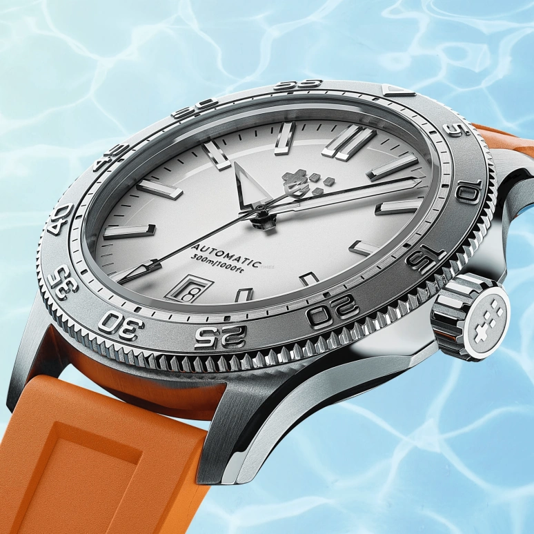 Christopher Ward,C60 40mm,40mm,Stainless Steel,Silver White,Automatic,Day,38hours,C60,C60-40ADA31S00W1-RK