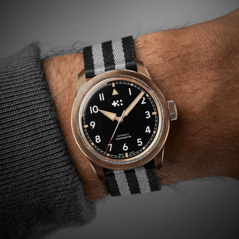 Christopher Ward,C65 38mm,38mm,Bronze,Black,Automatic,38hours,Sapphire,Crystal Glass,C65,C65-38A3H3-BP0K0-TKG