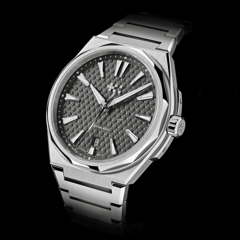 Christopher Ward,The Twelve 40mm,40mm,Stainless Steel,Grey,Automatic,Day,38hours,C12,C12-40ADA1-S00K0-RK