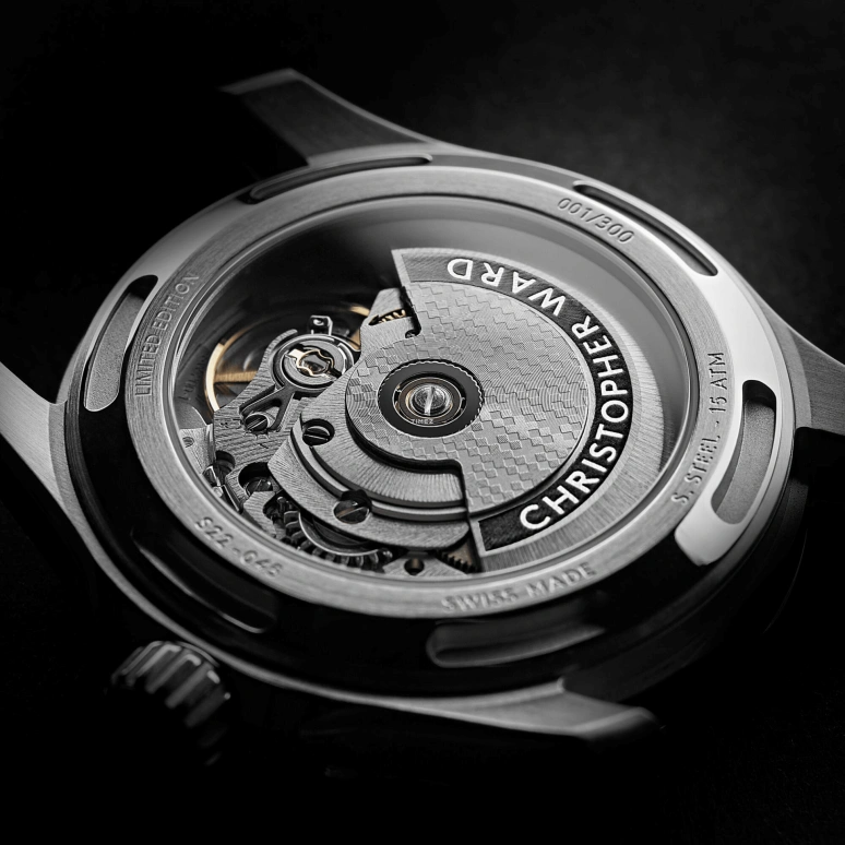 Christopher Ward,C63 39mm,39mm,Stainless Steel,White,Automatic,Day,38hours,C63,C63-39ADA3-S00W2-HK