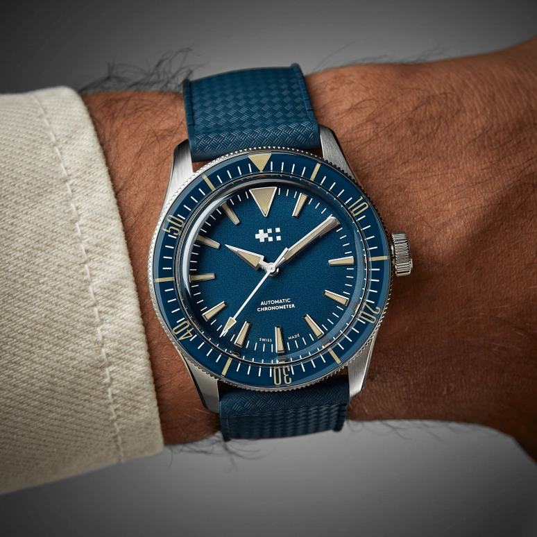 Christopher Ward,C65 41mm,41mm,Stainless Steel,Blue,Automatic,38hours,Sapphire,Crystal Glass,C65,C65-41A3H3-S0BB0-RB