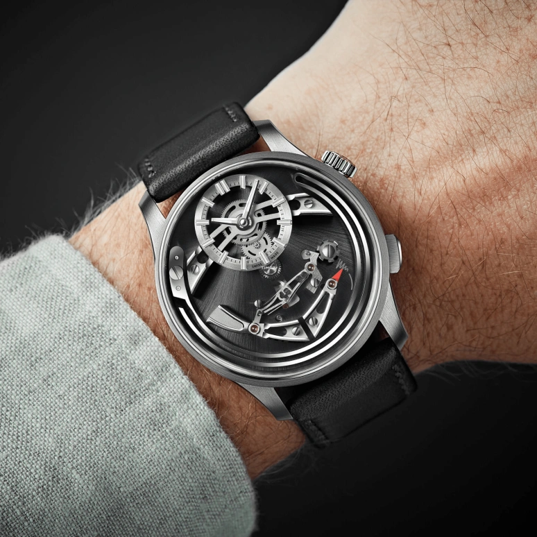 Christopher Ward,C1 41mm,41mm,Titanium,Black,Automatic,Hour Strike,Function Selector,C01,C01-41APT0-T00K0-VK