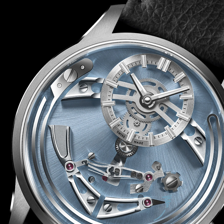Christopher Ward,C1 41mm,41mm,Titanium,Blue,Automatic,Hour Strike,Function Selector,C01,C01-41APT0-T00B1-MK