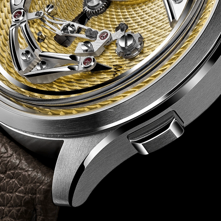 Christopher Ward,C1 41mm,41mm,Titanium,Yellow,Automatic,Hour Strike,Function Selector,C01,C01-41APT3-T00A0-B0
