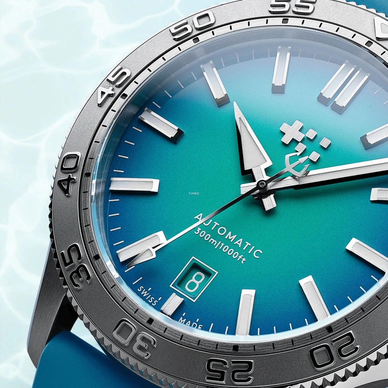 Christopher Ward,C60 40mm,40mm,Stainless Steel,Blue,Automatic,Day,38hours,C60,C60-40ADA31S00B1-RB