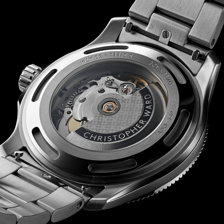 Christopher Ward,C60 42mm,42mm,Stainless Steel,Blue,Automatic,Day,38hours,C60,C60-42ADA31S0BB2-B0