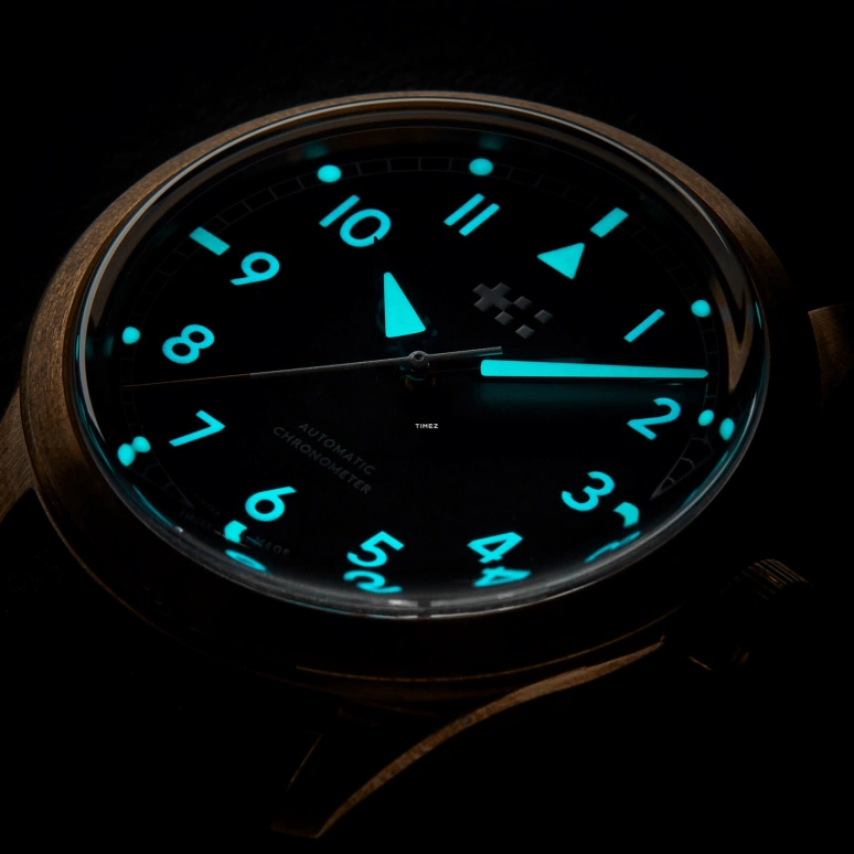 Christopher Ward,C65 38mm,38mm,Bronze,Black,Automatic,38hours,Sapphire,Crystal Glass,C65,C65-38A3H3-B00K0-VT