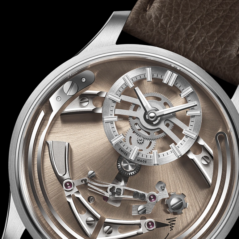 Christopher Ward,C1 41mm,41mm,Titanium,Salmon,Automatic,Hour Strike,Function Selector,C01,C01-41APT0-T00A0-MT